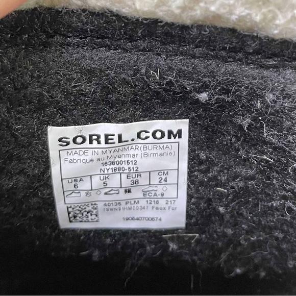 Sorel Girls 6 Winter Snow Boots Waterproof Purple - Picture 11 of 11